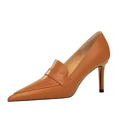 SHANDIAN - Zapato Formal Mujer Negro