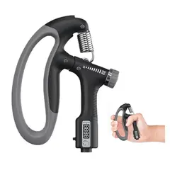 ALPHA GYM - Hand grip de 100 Kg regulable y fuerza de agarre para manos