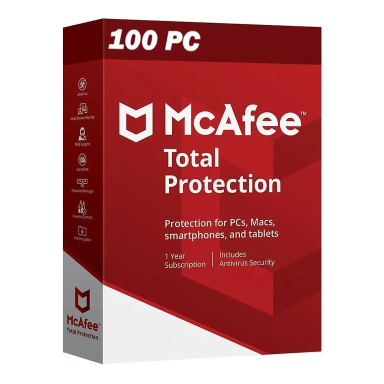 Total Protección 100 Dispositivos 1 Año