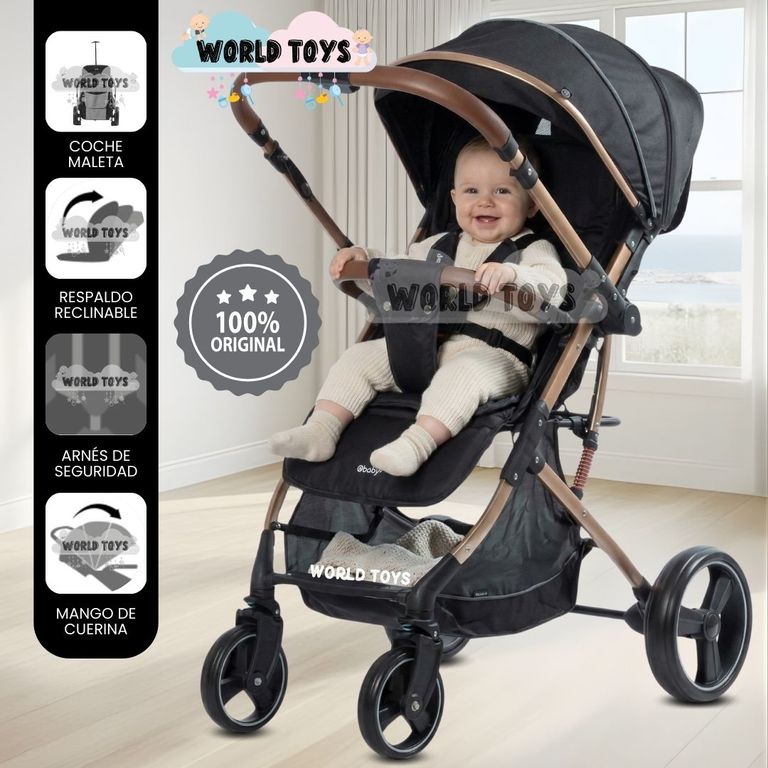 Coche Maleta «HI NOUR» de Lujo Black