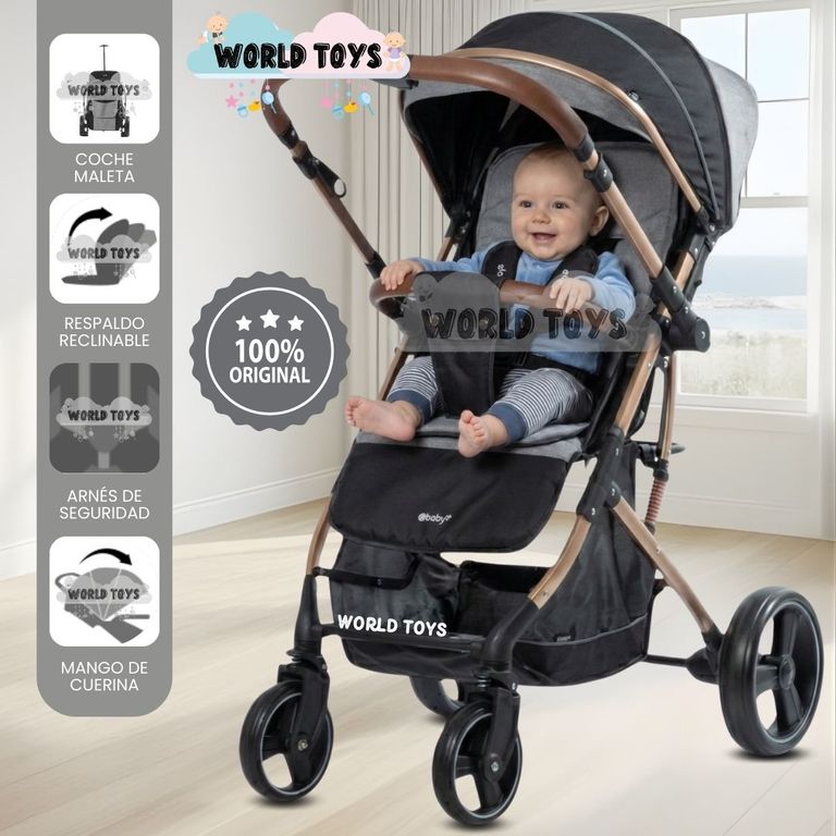 Coche Maleta «HI NOUR» de Lujo Gray