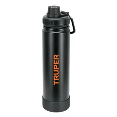 TRUPER - TERMO ACERO INOXIDABLE 750 ml AGUANTA 48 HORAS, CAMPING GYM