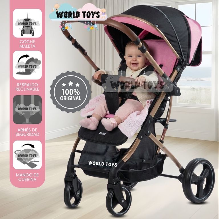 Coche Maleta «HI NOUR» de Lujo Pink