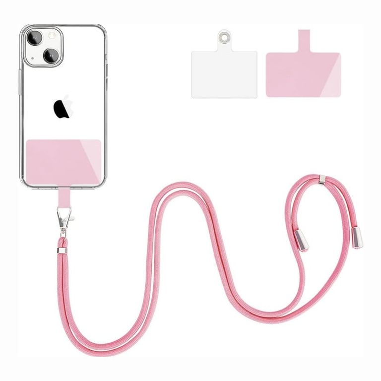 Sujetador de Nylon Para Celular - Rosa