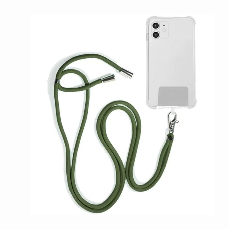Lanyard de Nylon Para Celular - Verde