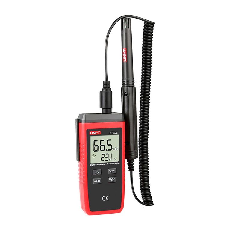 Medidor Digital de Temperatura y Humedad UT333S UNI-T