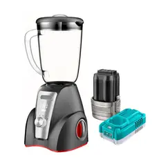 TOTAL TOOLS - Licuadora inalambrica 16v pantalla LED con bateria y cargador Total