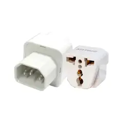 OPALUX - Adaptador Enchufe con Toma Tierra para UPS OP-603-R