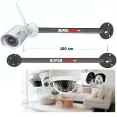 SUPER RACK - Rack Para Cámara de Seguridad Compacta 150 cm de Distancia - Recto