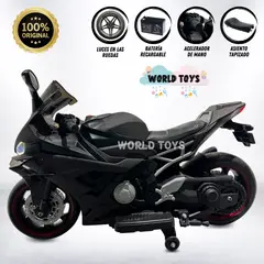 CONFORT - Moto a Batería para Niños «CAMPBELL» Licenced Black