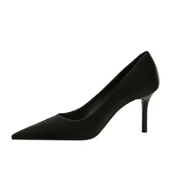 SHANDIAN - Zapato Formal Mujer Negro