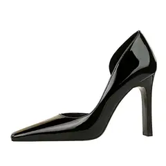 SHANDIAN - Zapato Formal Mujer Negro