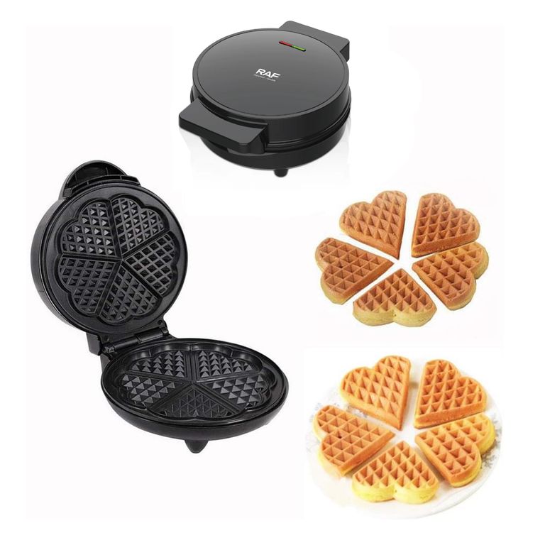 Máquina Eléctrica Para Hacer Gofres - Raf