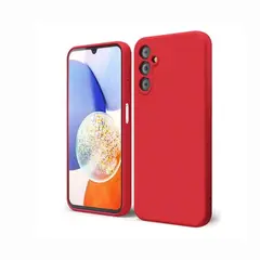 CASE - Silicona Para Samsung A14 - Rojo