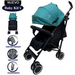 BABY KITS - Coche Bastón fiesta 5249 Esmeralda