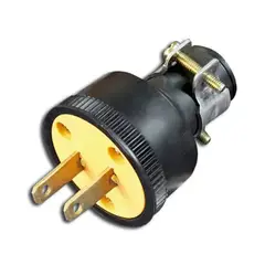 OPALUX - Enchufe Espiga Plana 2 Polos 50111