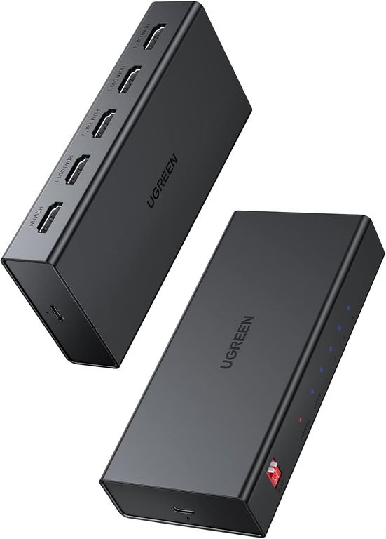 Splitter Hdmi 1x4 4k 60hz Edid Hdcp 2.2 1.4 3d Hdr