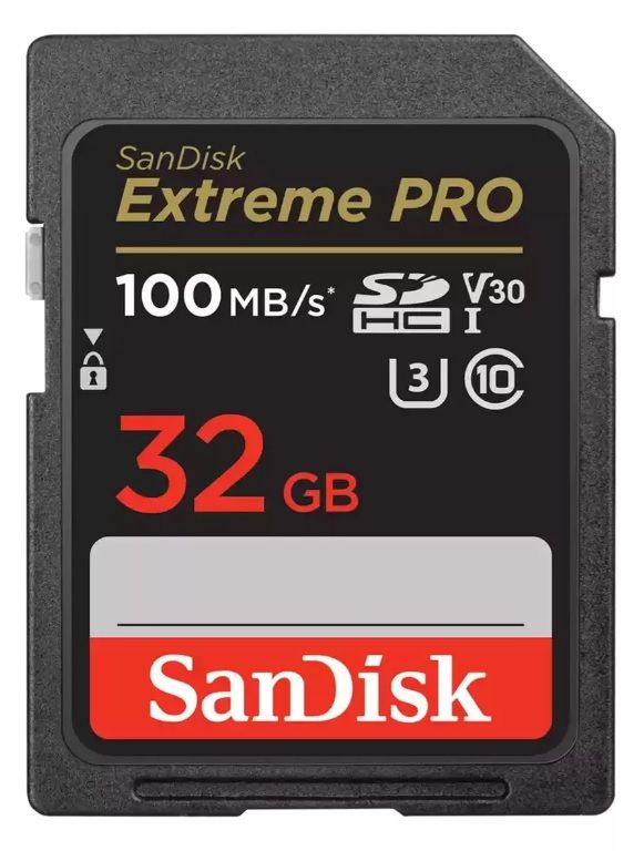 Memoria SD Extreme PRO 200mbs 32GB Camara Sony Canon