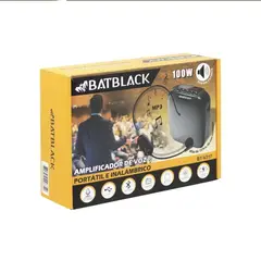 BATBLACK - Mini Amplificador de Voz Recargable Profesional Inalámbrico BT-V317