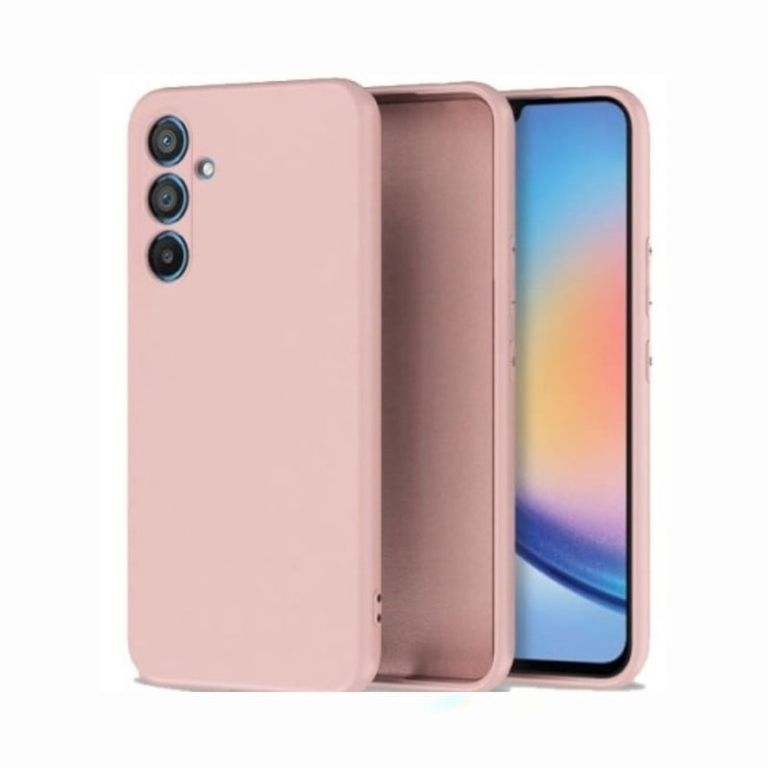 Silicona Para Samsung A14 - Rosa