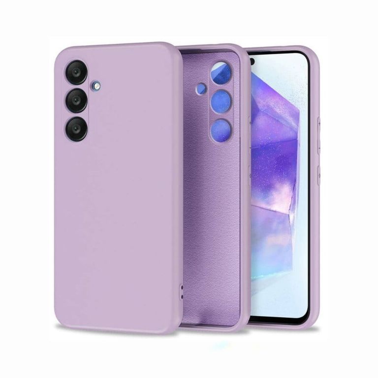 Silicona Para Samsung A55 - Lila
