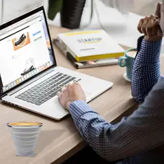 IMPORTADO MC - VASO PLEGABLE PORTÁTIL