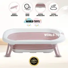 BABY - Bañera Plegable «GIO» Pink