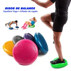 HOLGU - Disco de Balance - Equilibrio Yoga Inflador importado