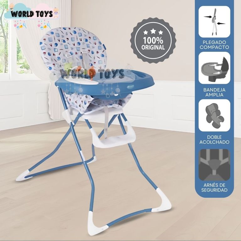Silla de Comer «SICKY» Edición Limitada Blue