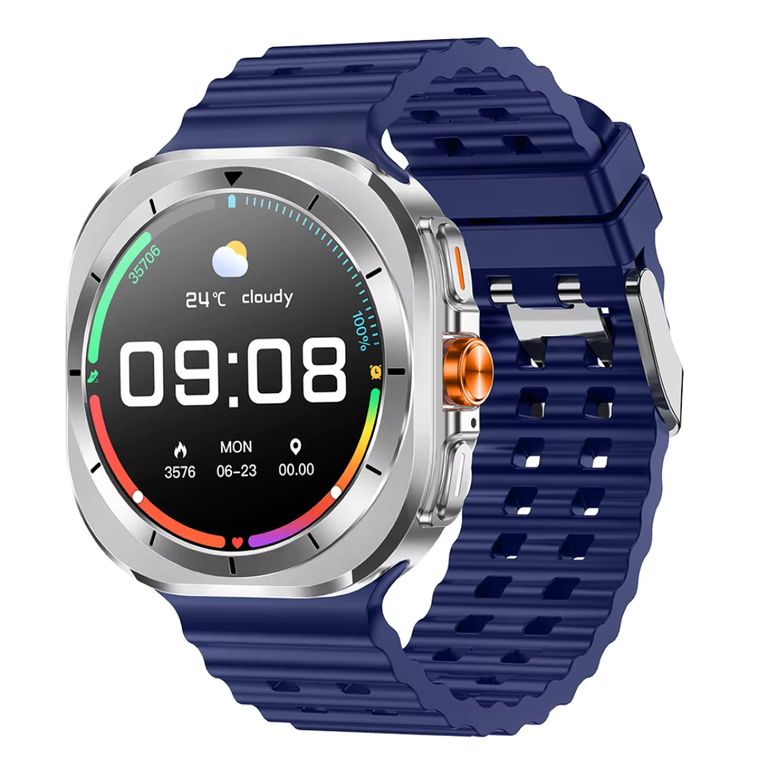 Smartwatch Deportivo Z7 Ultra Watch 7 Azul Amoled