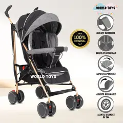 BABY - Coche Bastón «ADELA» Edición Limitada Black