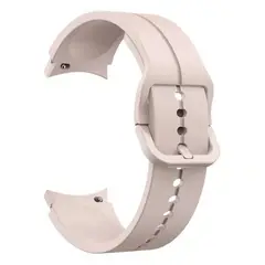 GENERICO - Correa Silicona Samsung Watch 4 - Hueso