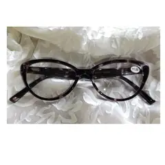 GENERICO - Montura de Lentes con Medida Lente de Gato +1 PL1939 Gris