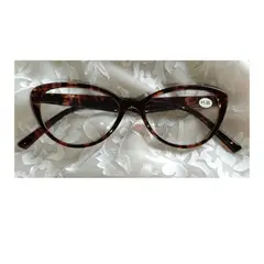 GENERICO - Montura de Lentes con Medida Lente de Gato +1 PL1939 Tigre