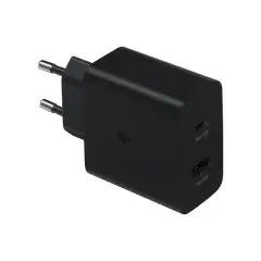 SAMSUNG - Cargador De Carga Rápida 35W Duo Sin Cable Negro