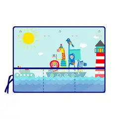 VOLTERETAS - Cortina de Automóvil para Niño