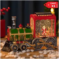 INSPIRA MARKET - Lampara Adorno navideño Tren Navideño