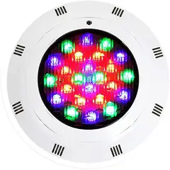GENERICO - Reflector para piscina de 18 LEDs 30W 12V colores RGB