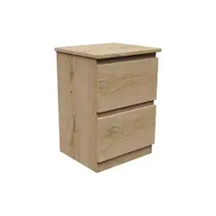 MUEBLES MACRUMO - Velador 2 Cajones Tribeca