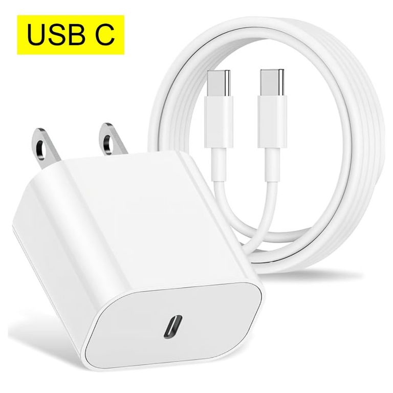 Cargador Genérico Compatible con iPhone 15 C a C Carga Rápida 35W