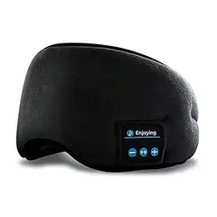 GENERICO - Máscara para Dormir con Audífonos Bluetooth - Negro - M
