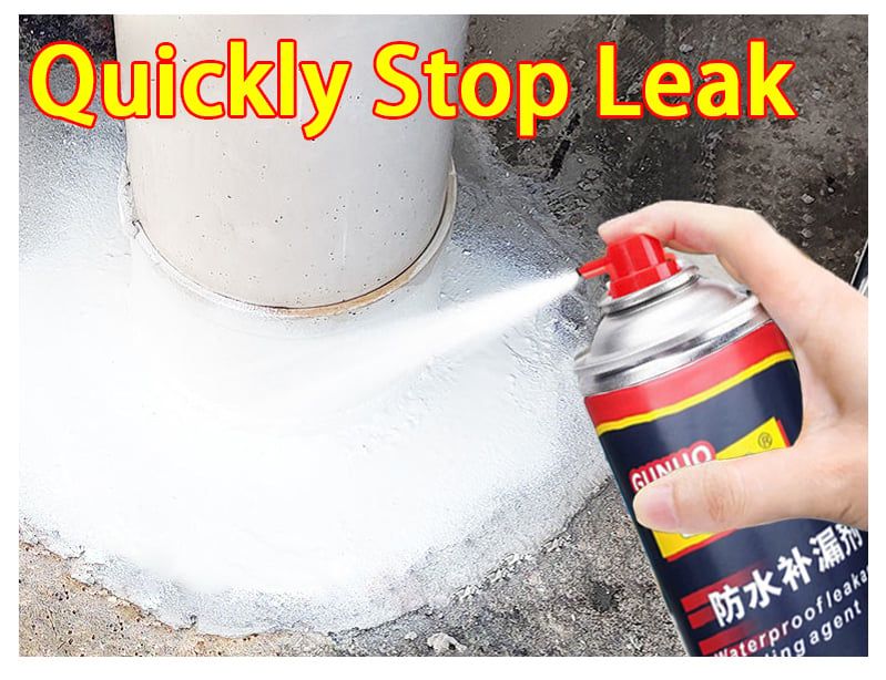 Sellador Caucho en spray de Grietas de Poliuretano Relleno Cemento