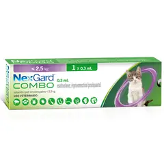 NEXGARD - Combo para gatos hasta 2.5 kg