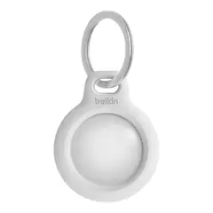 BELKIN - Llavero con anillo seguridad para Airtag - Blanco