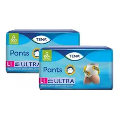 TENA - Pañal Pants Ultra Large 20 UN Pack x2