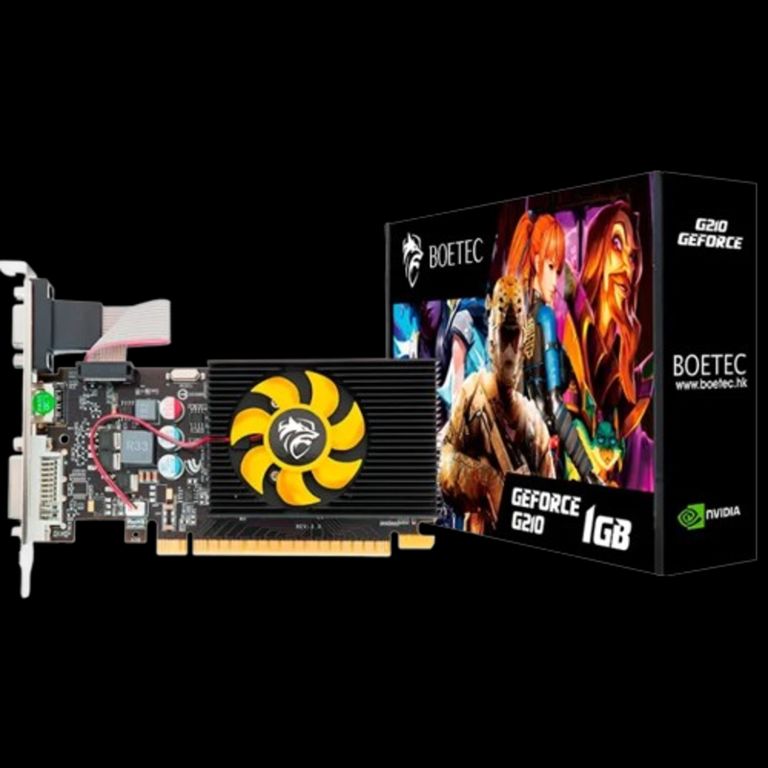 TARJETA GRÁFICA BOETEC GEFORCE G210 1 GB DDR3