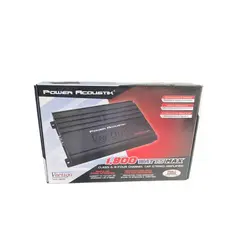 POWER ACOUSTIK - Amplificador 4 Canales 1800w Clase A/B Serie Vertigo