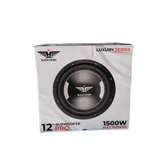BLACK HAWK - Subwoofer Blackhawk 12 1500w Luxury Series Bh-sw12lj
