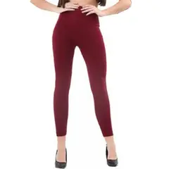 GENERICO - Pantalón leggins dama color Burdeo