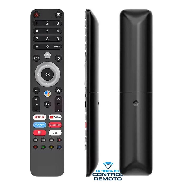 Control Remoto RM-C3365 para Tv Jvc Google tv Smart 4k Con Voz